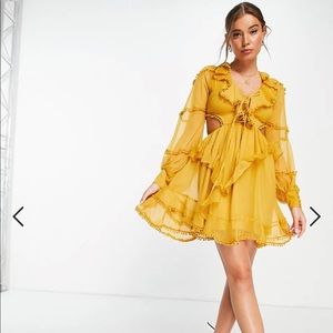 ASOS Chiffon Mini Dress